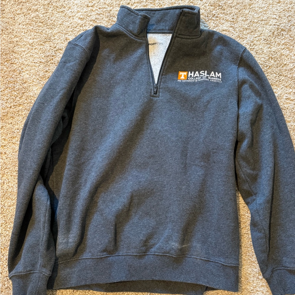 [Sport-Tek] Charcoal Men’s Pullover